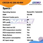 Mikrotik CRS328-4C-20S-4S+RM - Gambar 3