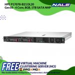 HPE P17078-B21 DL20 Gen10 - 4 Core, 8GB, 1TB SATA NHP
