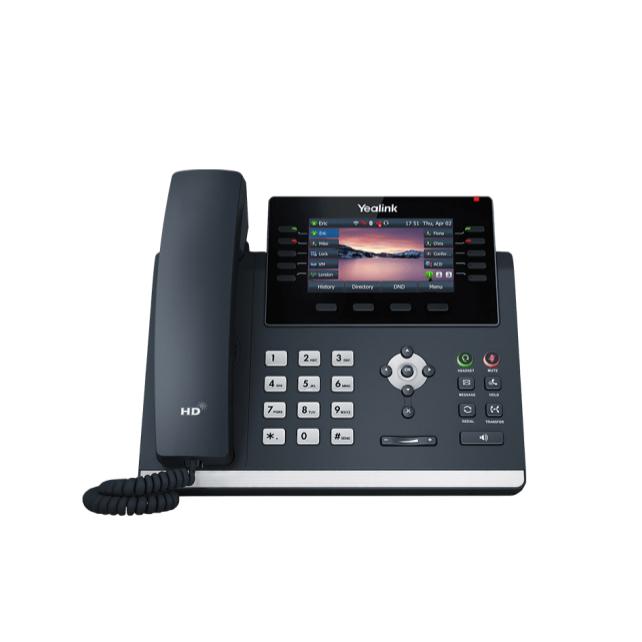 Yealink Digital Telephony SIP-T46U Executive SIP Phone Colour Display 16 SIP Accounts