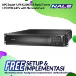 APC Smart-UPS X 2200VA Rack/Tower LCD 200-240V with Network Card (SMX2200R2HVNC)