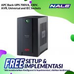 APC Back-UPS 700VA, 230V, AVR (BX700U-MS)