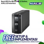 APC Back UPS Pro BR 650VA, 6 Outlets, AVR, LCD Interface (BR650MI)