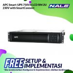 APC Smart-UPS 750VA LCD RM 2U 230V with SmartConnect (SMT750RMI2UC)