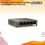 Tenda TEF1105P-4-63W  Switch 5-Port 10/100Mbps Desktop Switch with 4-Port PoE - Gambar 2