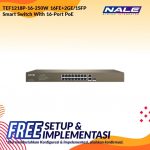 Tenda TEF1218P-16-250W 16FE+2GE/1SFP Smart Switch With 16-Port PoE