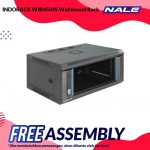 INDORACK WIR4504S Wallmount Rack 4U-450mm Depth Single Glass Door