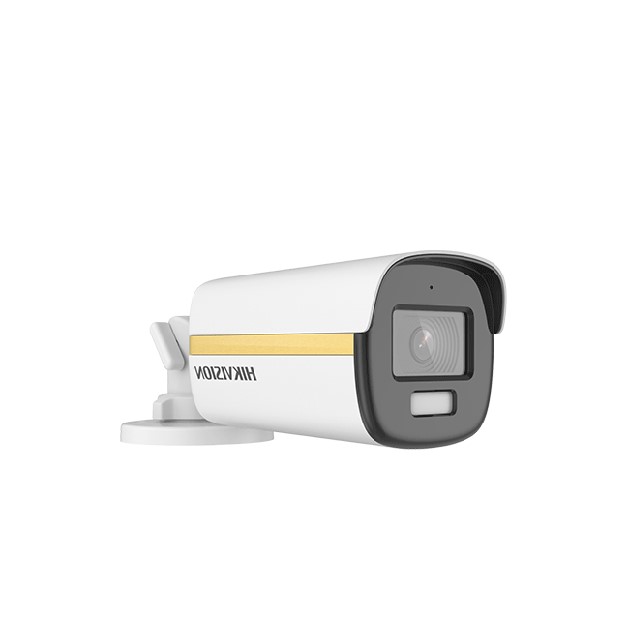 Hikvision 2 MP ColorVu Audio Fixed Bullet Camera (DS-2CE12DF3T-FS)