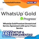 WhatsUp Gold Premium Unrestricted Service Agreement with up to 3 Years Service