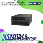 APC Easy UPS SRV RM 6000VA 230V with External Battery Pack,with RailKit(SRV6KRILRK)