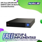 APC Easy UPS SRV RM 6000VA 230V, No Battery, Extended Runtime(SRVPM6KRIL)