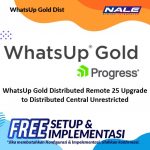 WhatsUp Gold Distributed Remote 25 Upgrade to Distributed Central Unrestricted