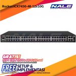 Ruckus Compact Switch 48-Port (ICX7450-48-12x10G)