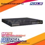 Ruckus Compact Switch 24-Port POE (ICX7550-24ZP-E2)