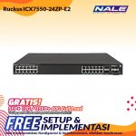 Ruckus Paket Complete Compact Switch 24-Port POE (ICX7550-24ZP-E2)