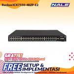 Ruckus Paket Complete Compact Switch 48-Port POE (ICX7550-48ZP-E2)