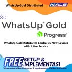 WhatsUp Gold Distributed Central 25 New Devices with 1 Year Service