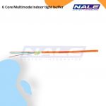 Netviel 6 Core Multimode Indoor tight buffer, 50/125um OM2 (NVL-IN-MM2-006)