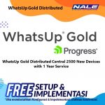 WhatsUp Gold Distributed Central 2500 New Devices with 1 Year Service