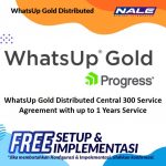 WhatsUp Gold Distributed Central 300 Service Agreement with up to 1 Years Service