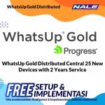 WhatsUp Gold Distributed Central 25 New Devices with 2 Years Service