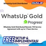 WhatsUp Gold Distributed Remote 750 Service Agreement with up to 3 Years Service