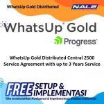 WhatsUp Gold Distributed Central 2500 Service Agreement with up to 3 Years Service