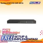 Ruckus Paket Complete Compact Switch 24-Port PoE+ (ICX7150-24P-4X10G-S)