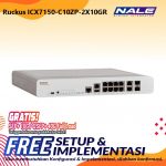 Ruckus Paket Complete Compact Switch 10-Port PoE+ (ICX7150-C10ZP-2X10GR)