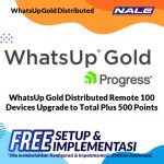 WhatsUp Gold Distributed Remote 100 Devices Upgrade to Total Plus 500 Points