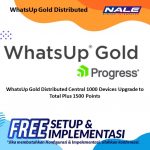 WhatsUp Gold Distributed Central 1000 Devices Upgrade to Total Plus 1500 Points