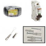 Wiring Power Electrical 5700 Watt Outdoor Cable 3 x 2.5mm ( For Wallmount  / Monopole )