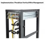 Implementation Vertical Wire Management