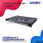 Commscope Fiber Optic Panel 1U 24LC MM Duplex adapter (4-1671000-8)