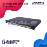 Commscope Fiber Optic Panel 1U 24LC MM Duplex adapter (4-1671000-8) - Gambar 2