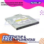 HPE 9.5mm SATA DVD-ROM JackBlack Gen9 Optical Drive (726536-B21)