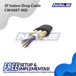 2F INDOOR DROP CABLE,GJXFH-2B6 G657A2 (CW4687-000)