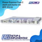 Commscope Power Express Class 2 shelf and starter kit, accommodates up to 4 modules of 8 SELV/Class 2 outputs, 1U (PFP-PX-S1)