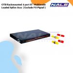 Netviel OTB Rackmounted 6 port ST  Multimode Loaded Splice Accs  ( Exclude FO Pigtail ) (NVL-OTB-RM-24/6-MM-ST-S)