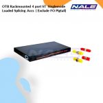OTB Rackmounted 4 port ST  Singlemode  Loaded Splicing Accs  ( Exclude FO Pigtail )(NVL-OTB-RM-24/4-SM-ST-S)