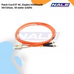 Netviel Patch Cord ST-SC, Duplex Multimode 50/125um, 10 meter (LSZH) (NVL-DPMM2-ST-SC-010)
