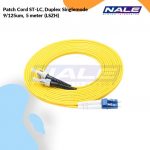 Netviel Patch Cord ST-LC, Duplex Singlemode 9/125um, 5 meter (LSZH) (NVL-DPSM1-ST-LC-005)