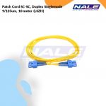 Netviel Patch Cord SC-SC, Duplex Singlemode 9/125um, 10 meter (LSZH) (NVL-DPSM1-SC-SC-010)