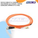 Patch Cord ST-LC, Duplex Multimode 62.5/125um, 1 meter (LSZH) (NVL-DPMM1-ST-LC-001)