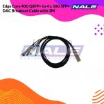 Edge Core 40G QSFP+ to 4 x 10G SFP+ DAC Breakout Cable with 3M (ET6402-10DAC-3M)