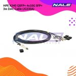 HPE X240 QSFP+ 4x10G SFP+ 3m DAC Cable (JG330A)