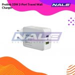 Prolink 33W 2-Port Travel Wall Charger (PTC23301)