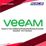 Veeam 2 Year Additional Production Backup Essentials Standard - Per 2 Sockets