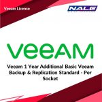 Veeam 1 Year Additional Basic Backup & Replication Standard - Per Socket