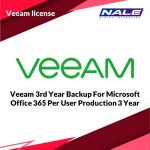 Veeam 3rd Year Backup For Microsoft Office 365 Per User Production 3 Year
