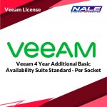 Veeam 4 Year Additional Basic Availability Suite Standard - Per Socket